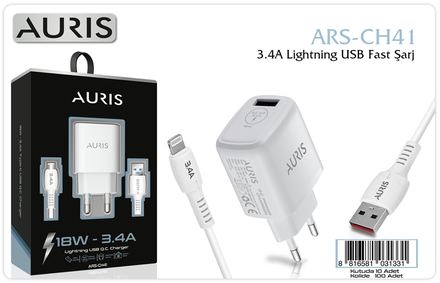 Auris CH41 18W Lightning Fast Super Başlık Kablo Set